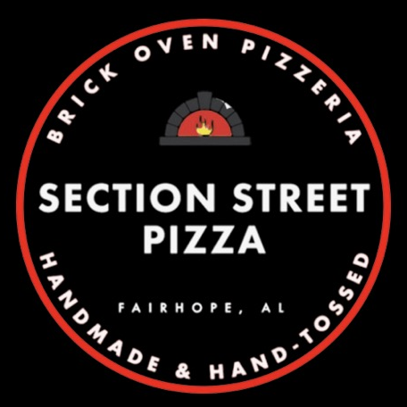 Section Street Pizza brick oven pizzeria logo